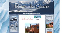 Desktop Screenshot of matanuska-glacier.com